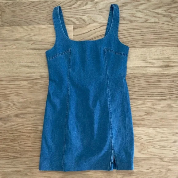 Mable | Dresses | Mable Blue Denim Mini Dress | Poshmark